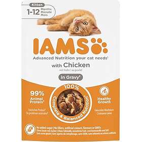 Iams Cat Delights Kitten Chicken Gravy 0,085kg