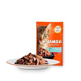 Iams Cat Delights Wild Tuna and Peas Gravy 0,085kg
