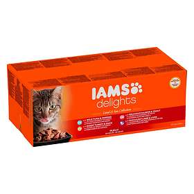 Iams Cat Delights Land & Sea Collection Jelly 48x0.085kg