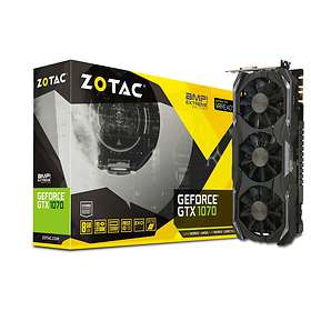 Zotac GeForce GTX 1070 AMP! Extreme HDMI 3xDP 8GB