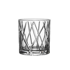 Orrefors City Double Old Fashioned Whiskyglass 33cl 4-pack