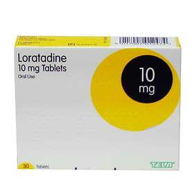Teva Pharmaceuticals Loratadine 10mg 30 Tabletter
