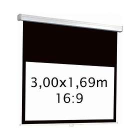 Kimex Electric White Case Matt White 16:9 135" (300x169)