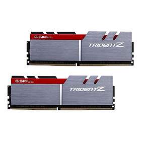 G.Skill Trident Z Silver/Red DDR4 3600MHz 2x8Go (F4-3600C15D-16GTZ)