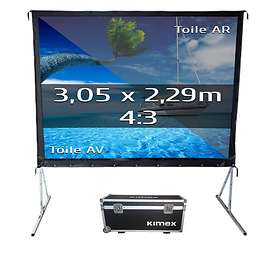 Kimex Valise Screen Front Projection Matt White 4:3 150" (305x229)