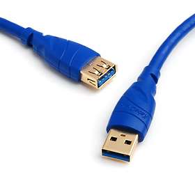 KabelDirekt Top Series USB A - USB A M-F 3.0 3m