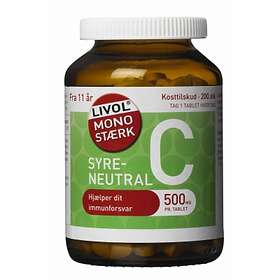 Livol Mono Stark C-Vitamin 500mg 200 Tabletter