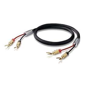 Oehlbach XXL Series Fusion Two cable lug 2Spade - 2Spade 2m