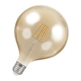 Crompton LED Antique-Bronze G125 Filament 638lm 2200K E27 7.5W (Dimmable)