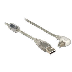DeLock USB A - USB B (angled) 2.0 1,5m