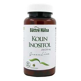 Bättre Hälsa Green Line Kolin & Inositol 60 Kapslar