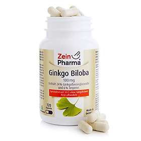 Zein Pharma Ginkgo Biloba 100mg 120 Kapsler