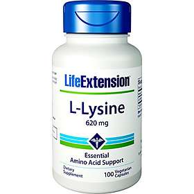 Life Extension L-Lysine 620mg 100 Kapslar