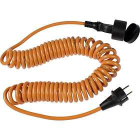 as - Schwabe IP44 3G1,5 CEE 7/7 - CEE 7/4 M-F (spiral) 5m