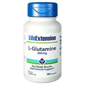 Life Extension L-Glutamine 500mg 100 Capsules