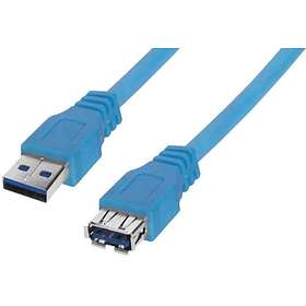 Shiverpeaks Basics USB A - USB A M-F 3.0 1,8m