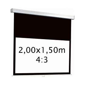 Kimex Motorised Matt White 4:3 98" (200x150)