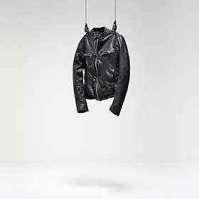 G-Star Raw Essentials Slim Leather Biker Jacket (Femme)