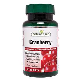 Natures Aid Cranberry 200mg 90 Tablets