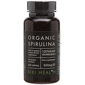 Kiki Health Organic Spirulina 500mg 200 Tabletit