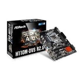 Asrock h110m dvs подключение