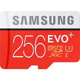 Samsung Evo+ microSDXC Class 10 UHS-I U3 256GB
