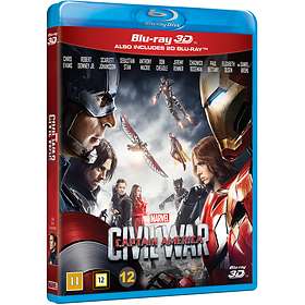 Captain America: Civil War (3D) (Blu-ray)