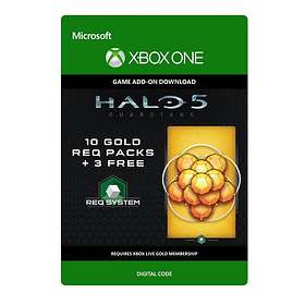 Halo 5: Guardians - 10 Gold REQ Packs + 3 Free