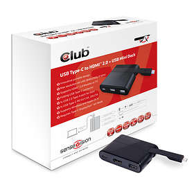 Club 3D SenseVision Type C HDMI Mini Dock