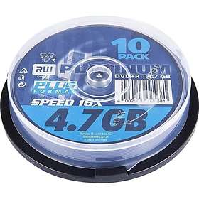 BestMedia Platinum DVD+R 4,7GB 16x 10-pack Spindel