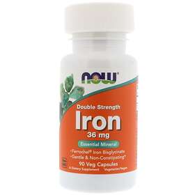 Now Foods Double Strength Iron 90 Kapslar