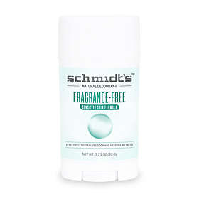 Schmidt's Schmidts Fragrance Free Deo Stick 92g