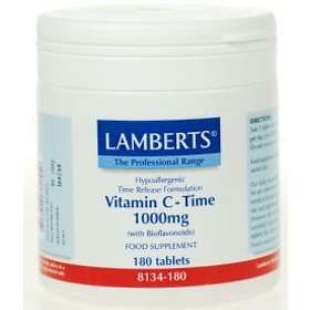 Lamberts Time Release Vitamin C 1000mg 180 Tabletter