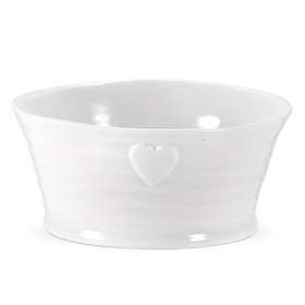 Portmeirion Sophie Conran Embossed Heart Skål Ø120mm 4-pack