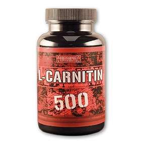 Nutrinax L-carnitin 500mg 100 Kapslar