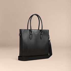 Burberry London Leather Tote Bag