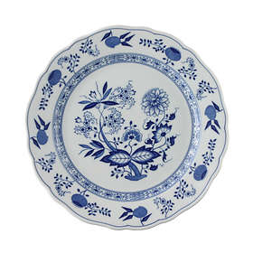 Rosenthal Hutschenreuther Blau Zwiebelmuster Mattallrik Med Bred Kant Ø27cm