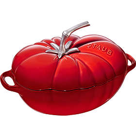Staub Tomato Cast Iron Casserole 25cm 2.9L