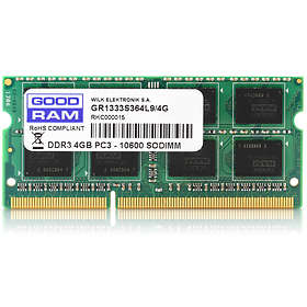 GOODRAM Memoria RAM GoodRam GR1600S364L11S 4 GB DDR3 1600 MHz 