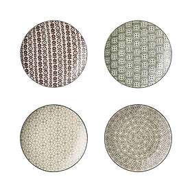 Bloomingville Karine Tallerken Ø20cm 4-pack