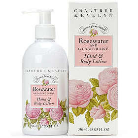 Crabtree & Evelyn Rosewater Hand & Body Lotion 250ml