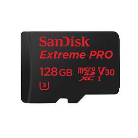 SanDisk Extreme Pro microSDXC Class 10 UHS-I U3 95Mo/s 128Go