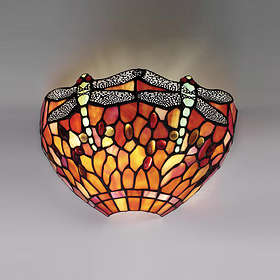 Interiors 1900 Tiffany Dragonfly Flame