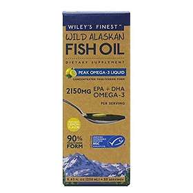Wiley's Finest Wild Alaskan Fish Oil Peak 2150mg 250ml