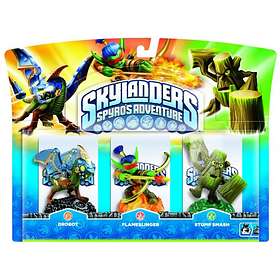 Skylanders Spyro's Adventure - Drobot/Stump Smash/Flameslinger - 3 Pack