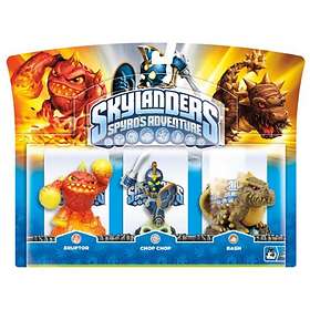Skylanders Spyro's Adventure - Chop Chop/Bash/Eruptor - 3 Pack