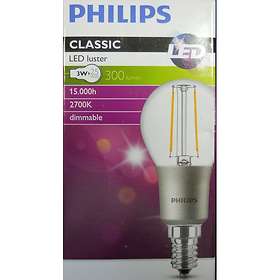 Philips Classic LED G93 300lm 2700K E14 3W (Dimmable)