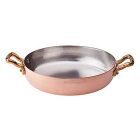 Pentole Agnelli Copper Hammered Tinned 110CUM Omelette Pan 20cm