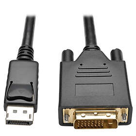 Tripp Lite DVI-D Dual Link - DisplayPort (with latches) 0.9m