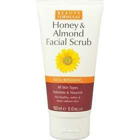 Beauty Formulas Honey & Almond Facial Scrub 150ml